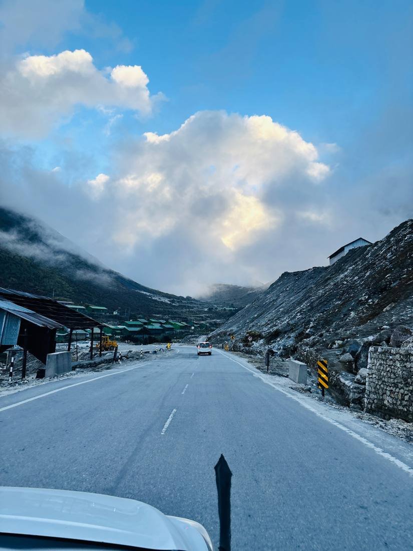 Mountain road in Arunachal Pradesh
