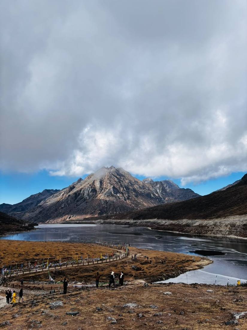 Mountain lake, Tawang
